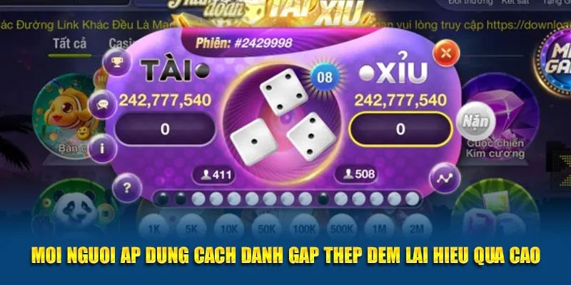 Mọi người áp dụng cách đánh gấp thếp đem lại hiệu quả cao